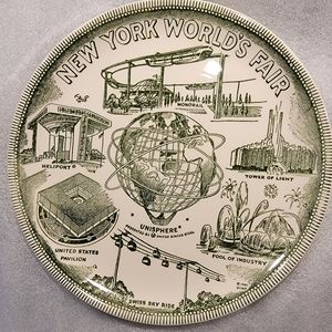 1960's NY world's Fair plate.